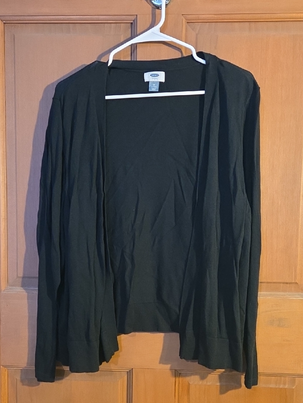 Old Navy Black Open Front Women's Cardigan